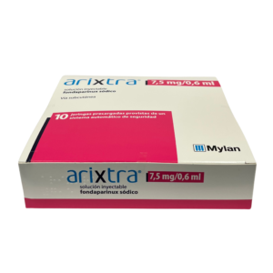ARIXTRA 7,5 mg/0,6 ml 10 jeringas precargadas (Stock limitado)