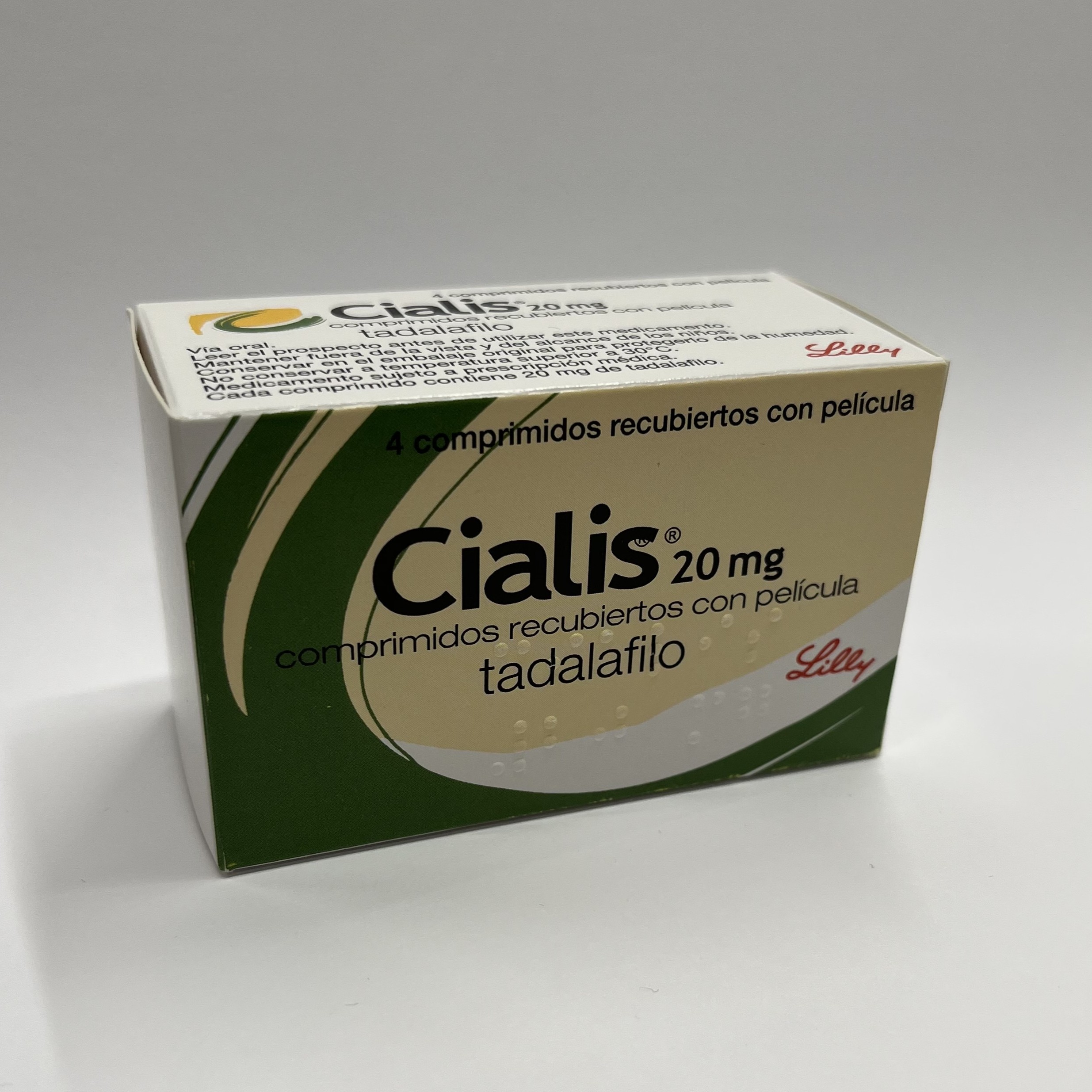 CIALIS 20 mg 4 comprimidos (Stock limitado)
