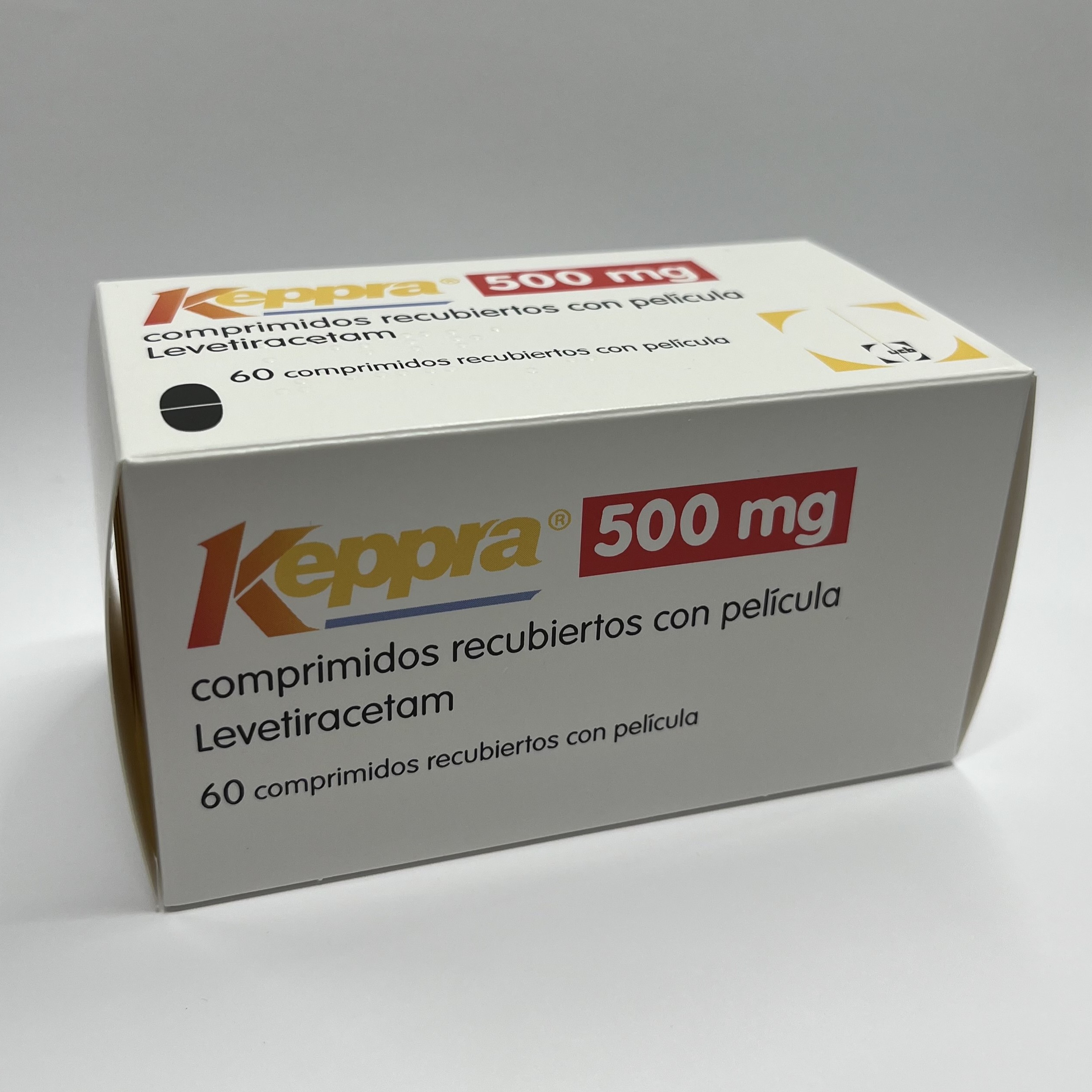 KEPPRA 500 mg 60 comprimidos recubiertos