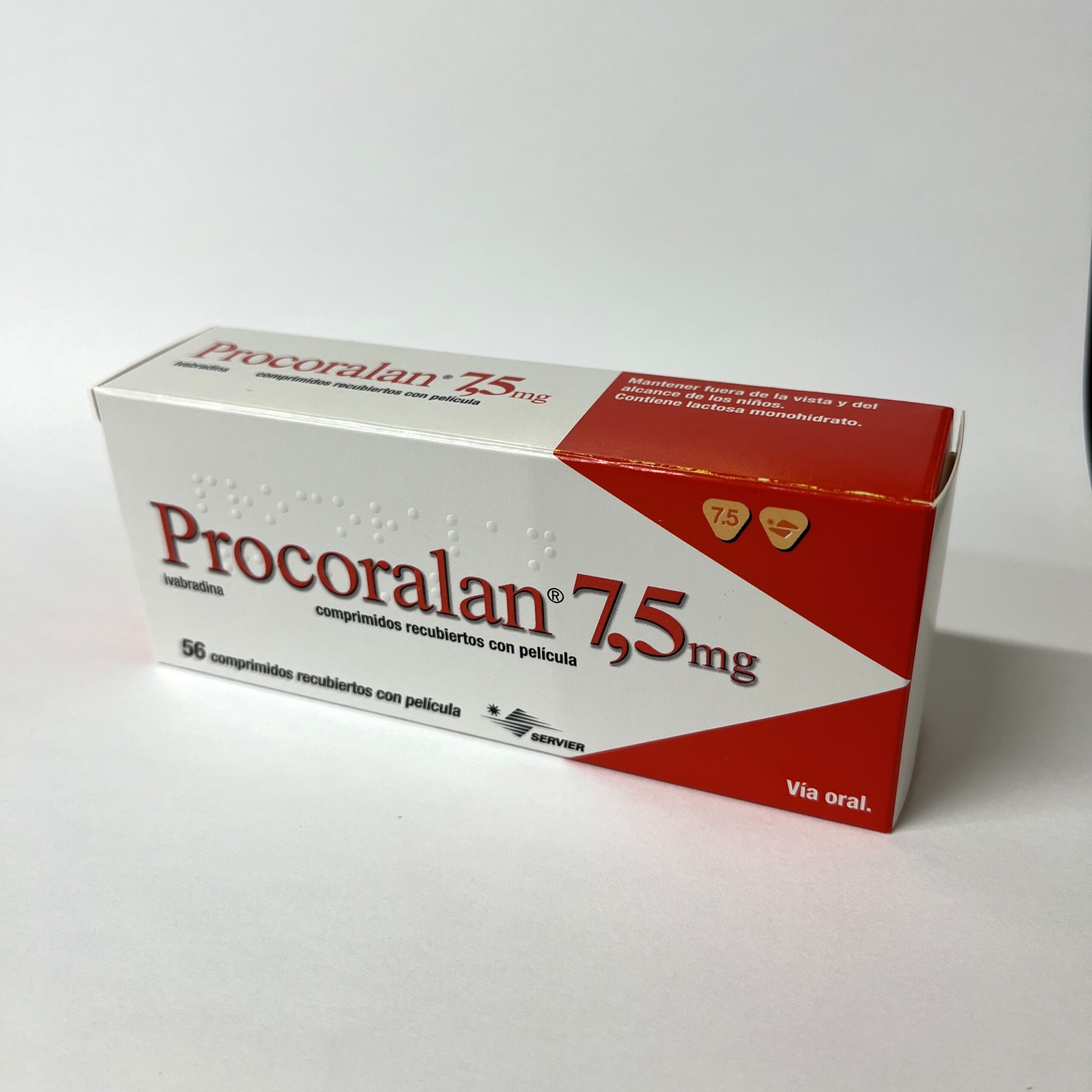 PROCORALAN 7,5 mg 56 comprimidos recubiertos