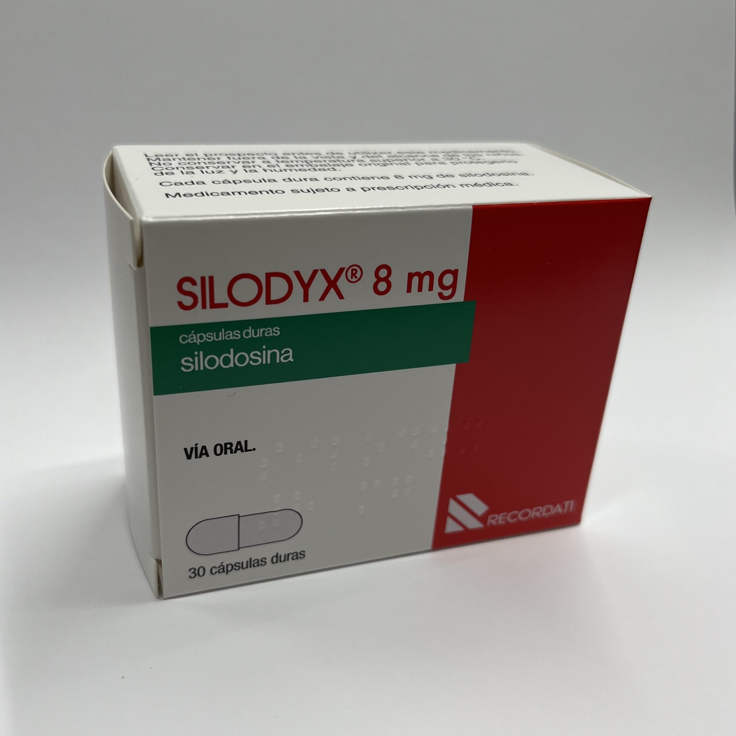 SILODYX 8 mg 30 cápsulas