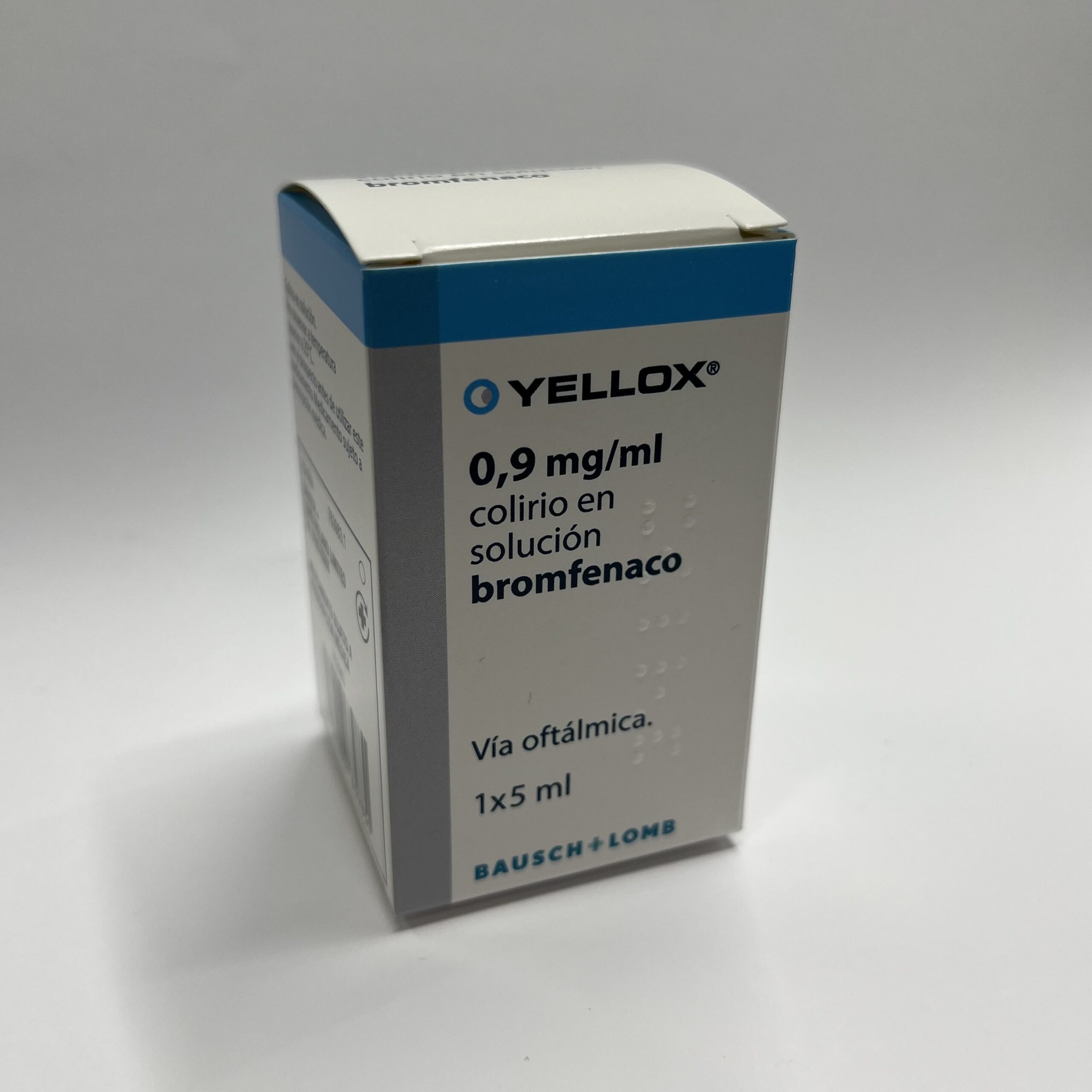 YELLOX  0,9 mg/ml colirio en solución 1 frasco 5 ml
